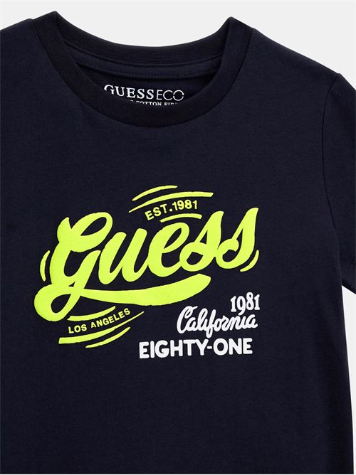 t-shirt boy blue GUESS | N5RI16K8HM4/G7V2